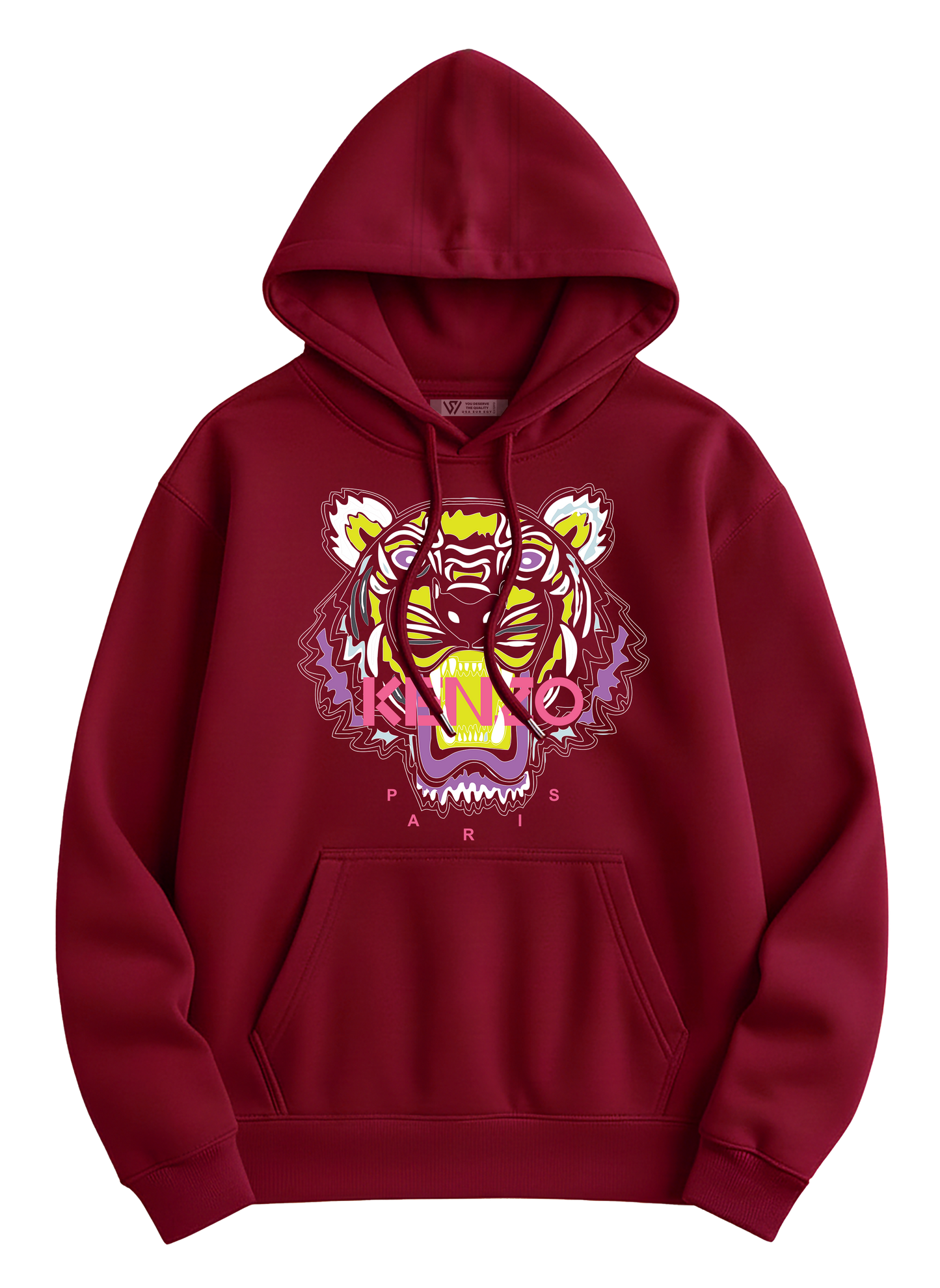 Kenzo(Pink) Hoodie - Basic Printed