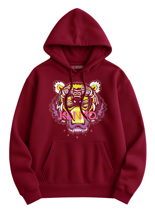 Kenzo(Pink) Hoodie - Basic Printed