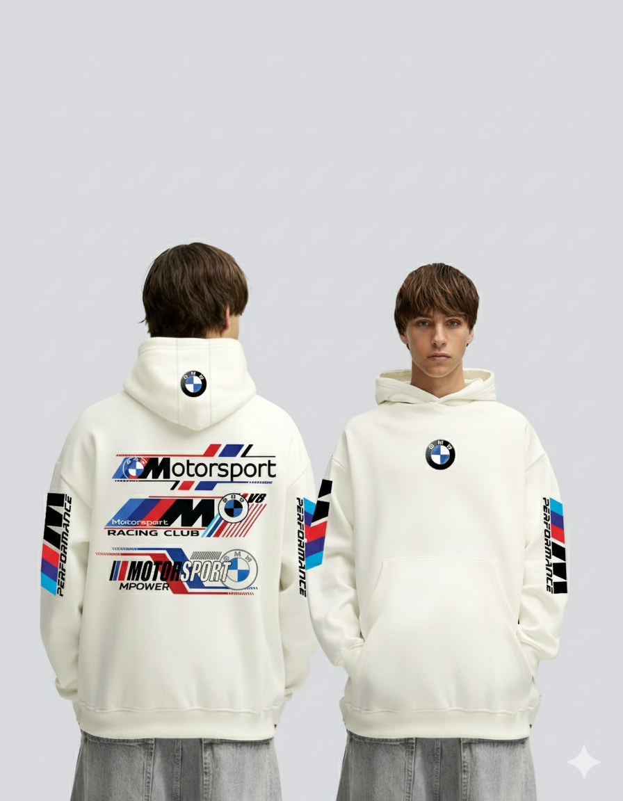BMW Motorsport Hoodie - Oversize Printed
