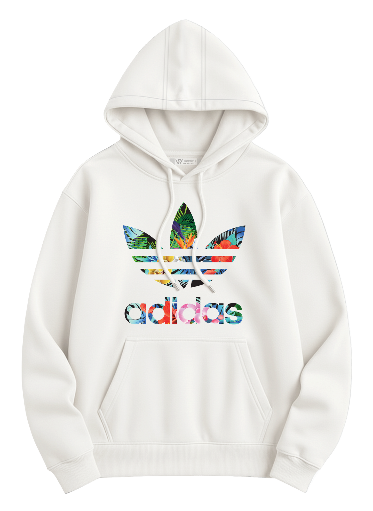 Adidas Hoodie - Basic Printed