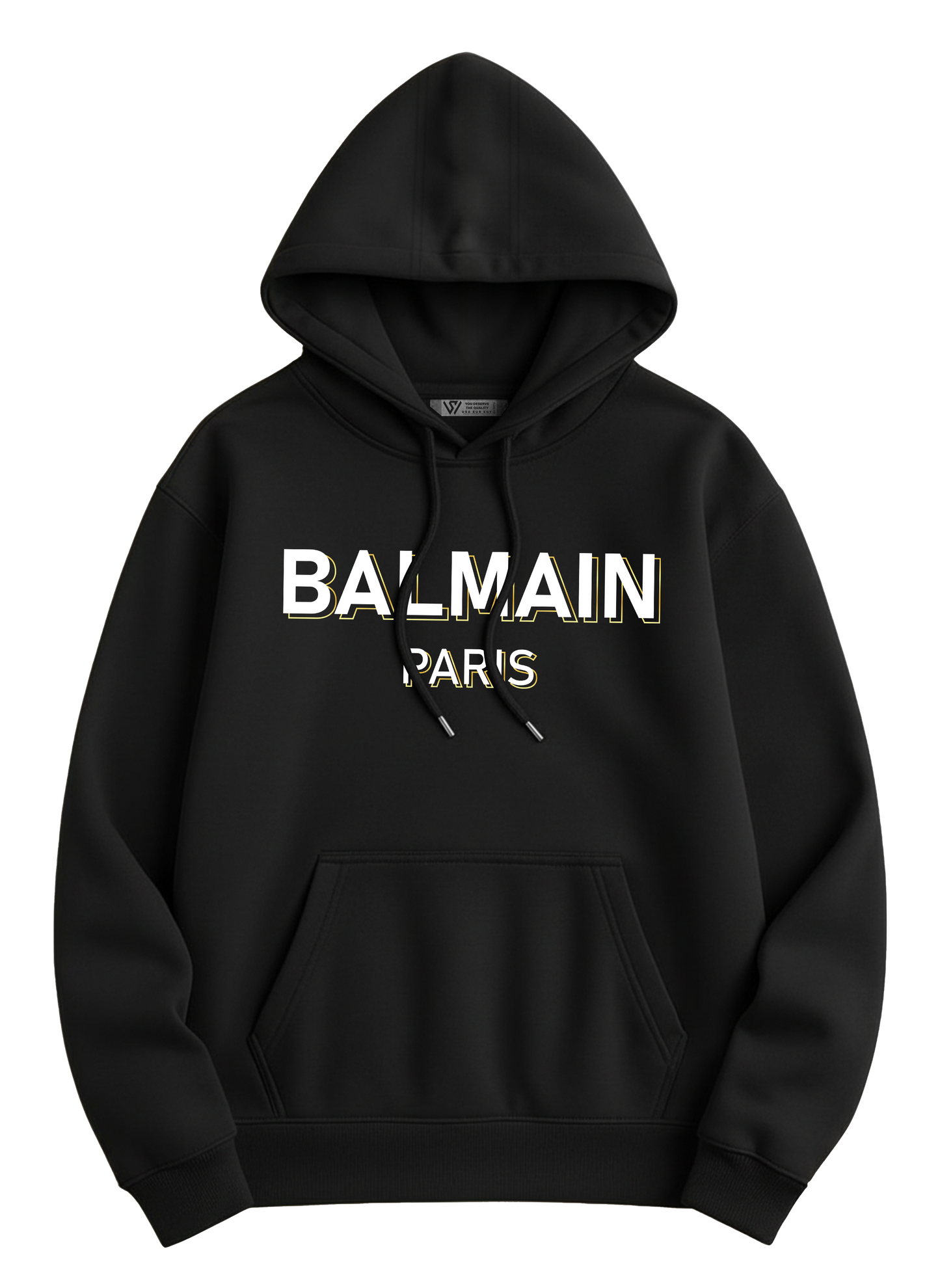 Balmain Hoodie - Basic Printed