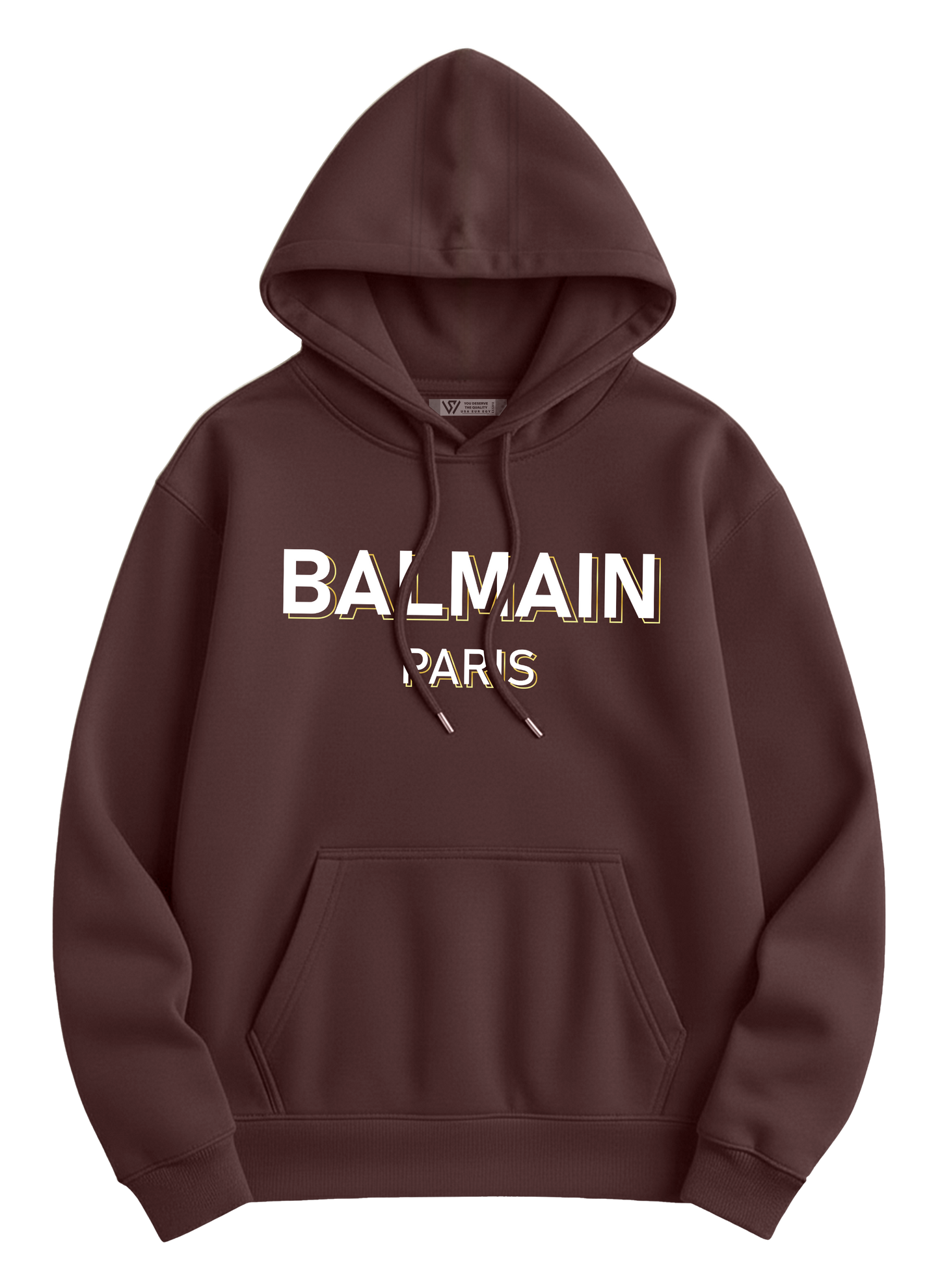 Balmain Hoodie - Basic Printed