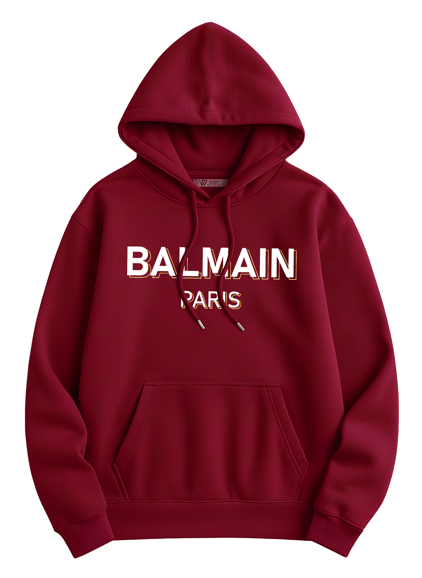 Balmain Hoodie - Basic Printed