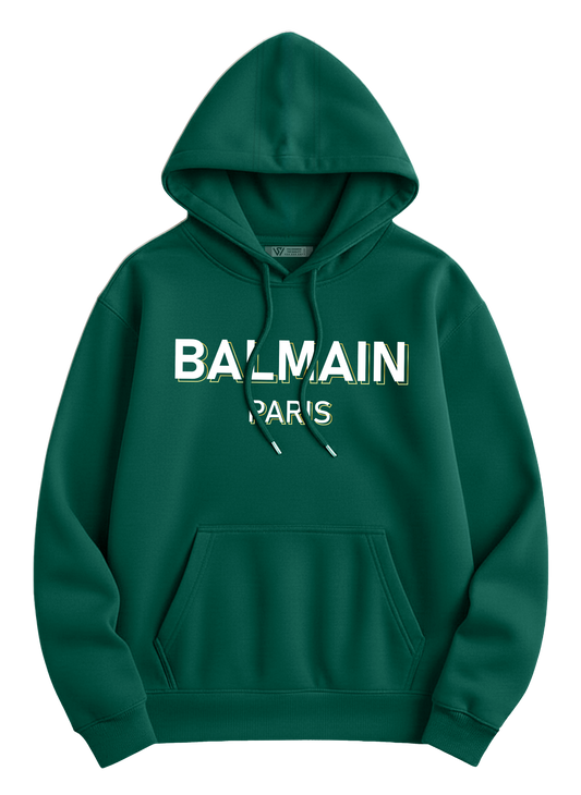 Balmain Hoodie - Basic Printed