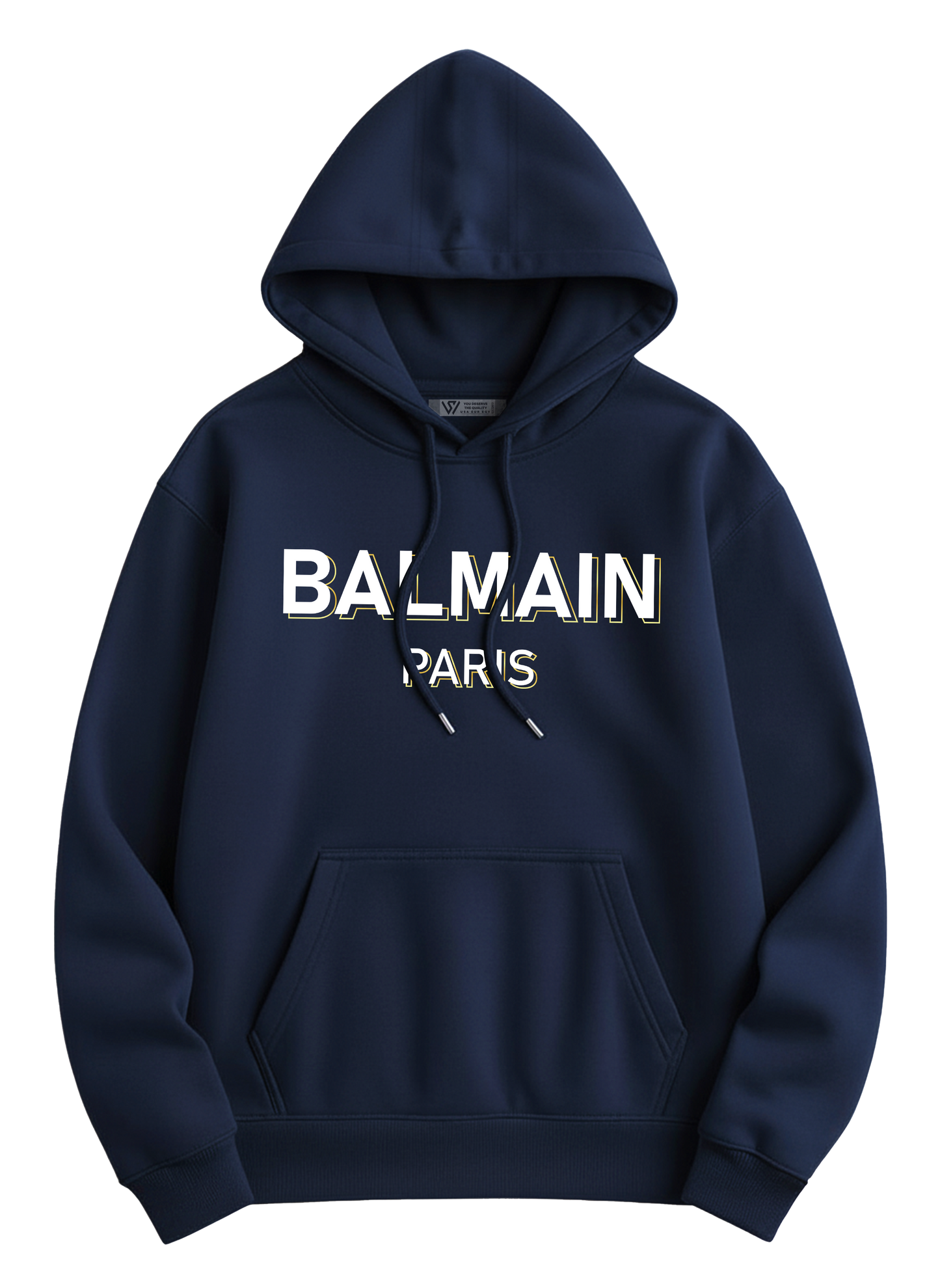 Balmain Hoodie - Basic Printed