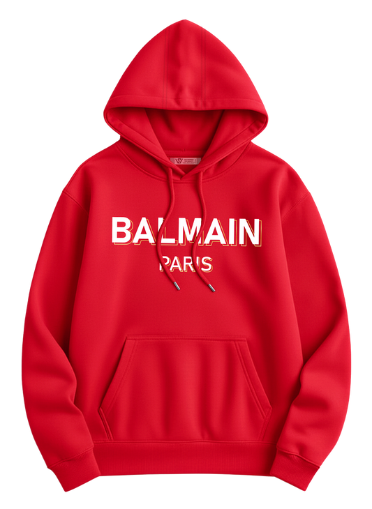 Balmain Hoodie - Basic Printed