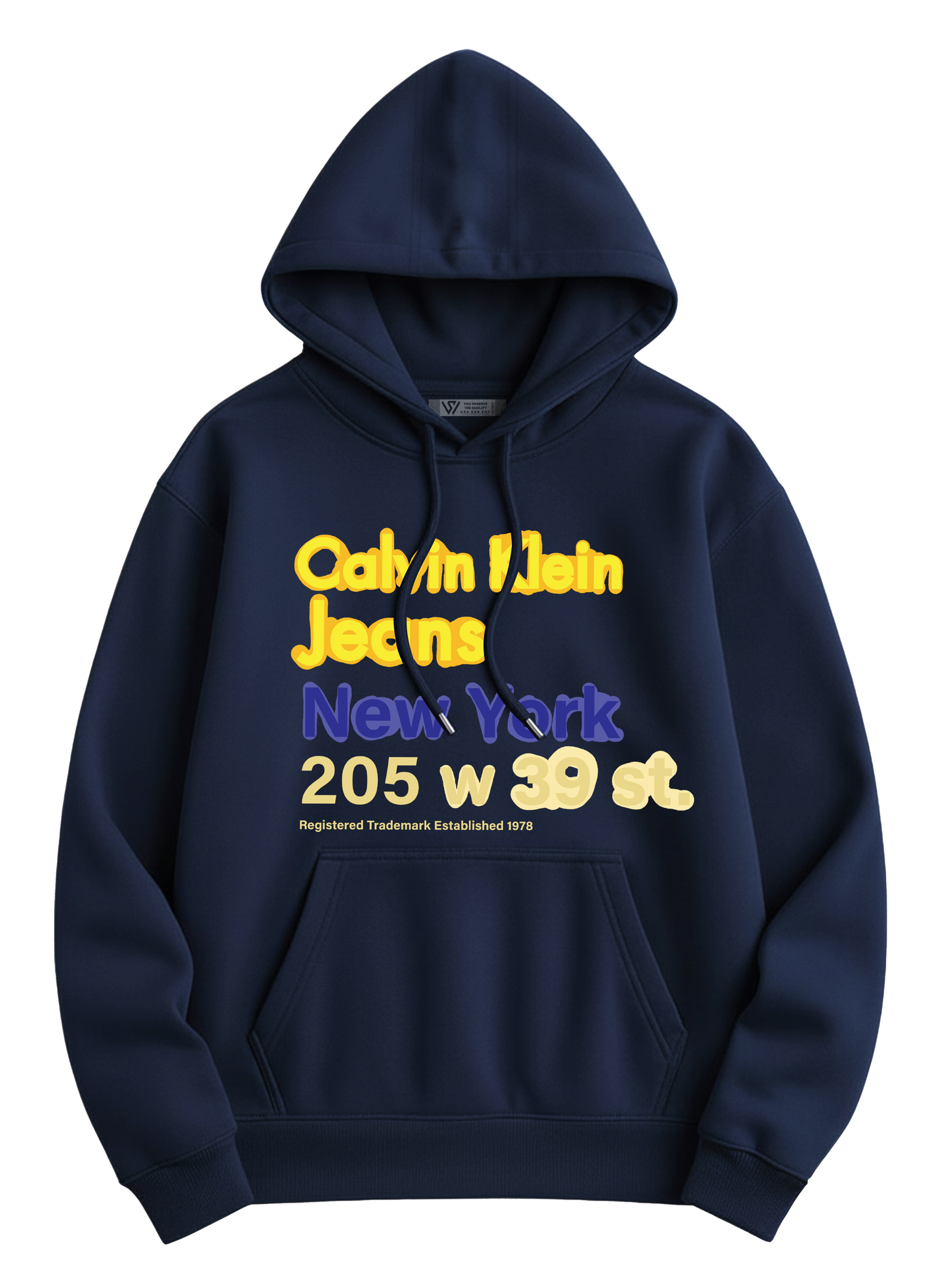 Calvin Klein Jeans Hoodie - Basic Printed