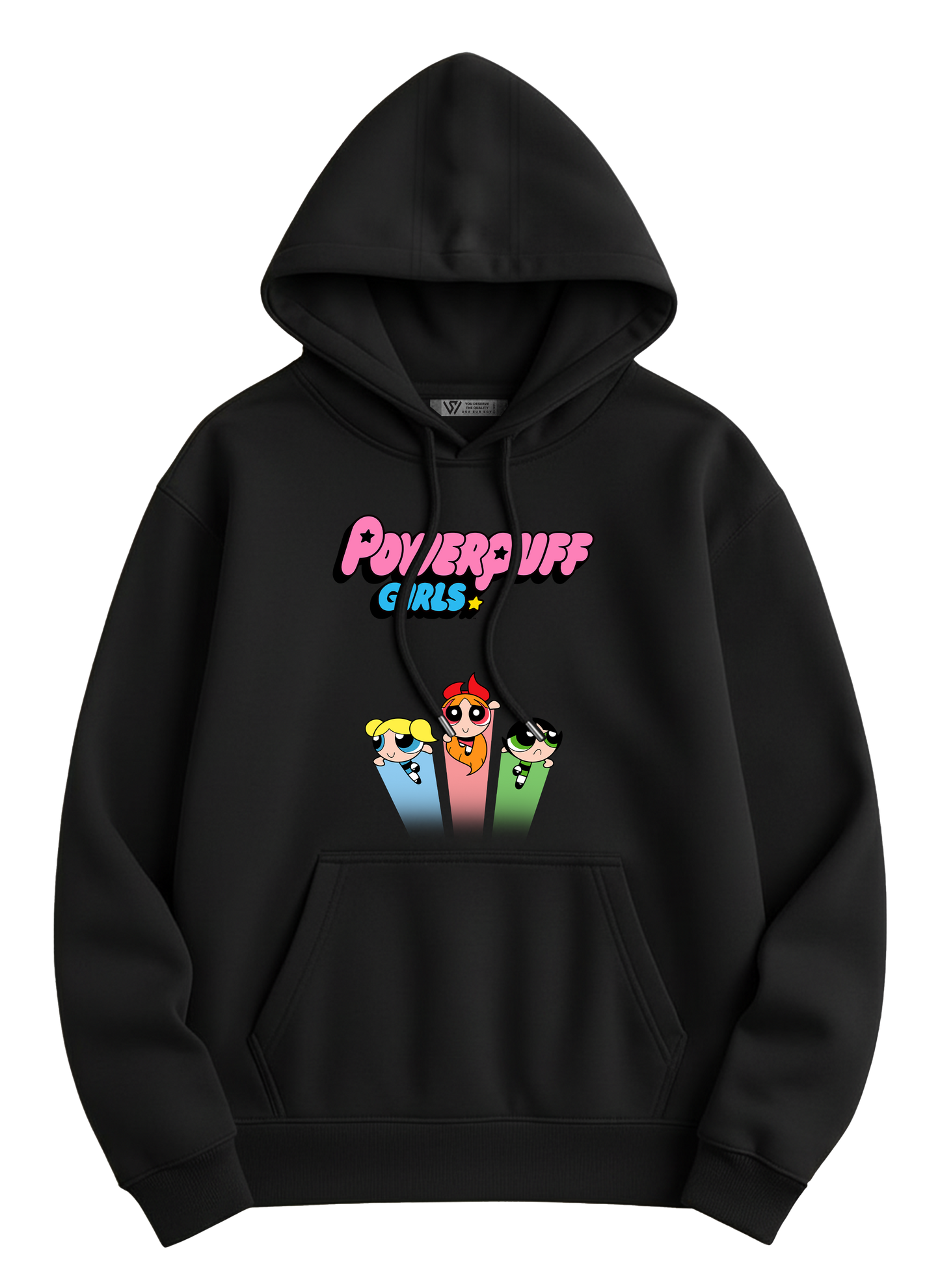 Girls Hoodie - Basic Printed