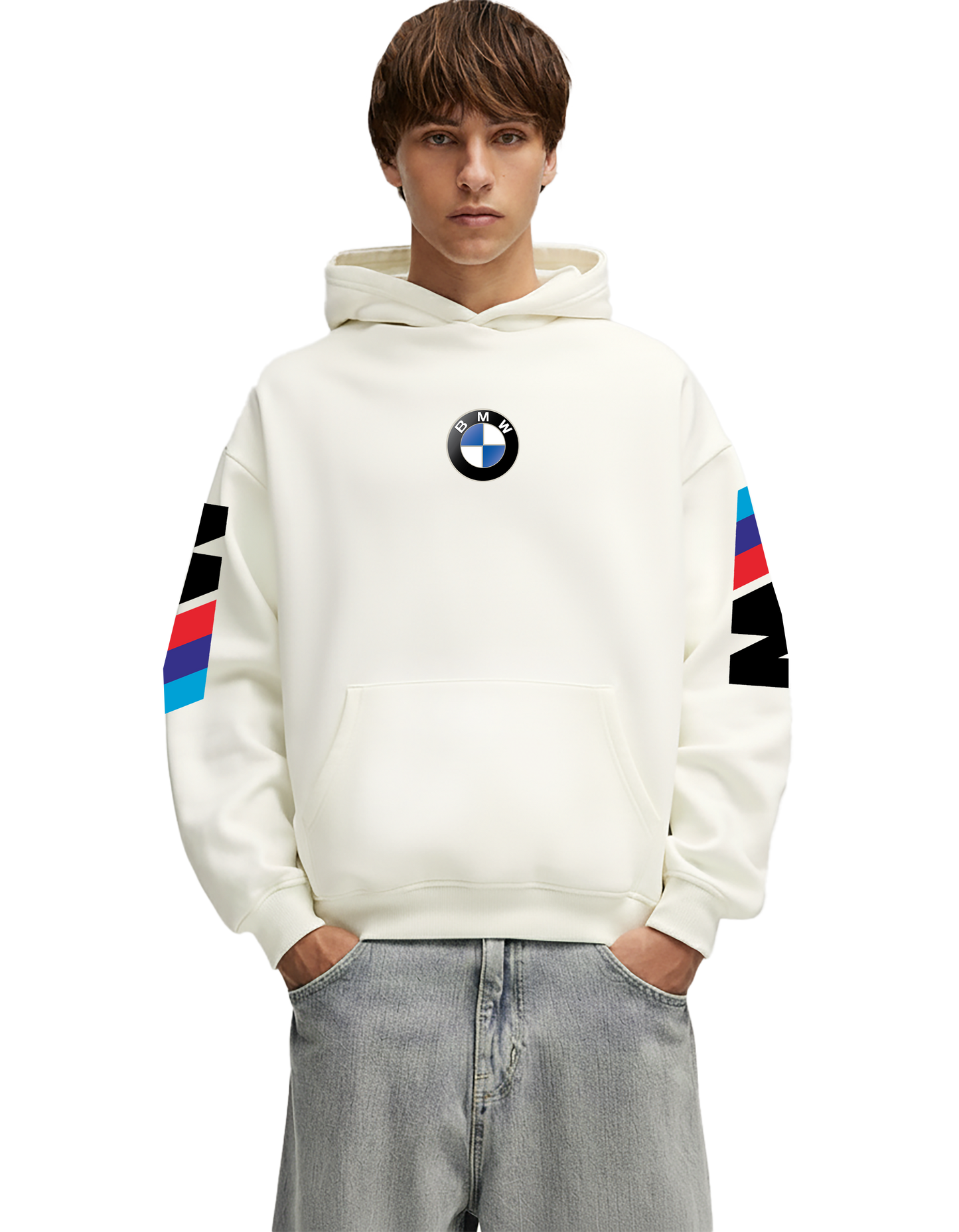 BMW Motorsport Hoodie - Oversize Printed